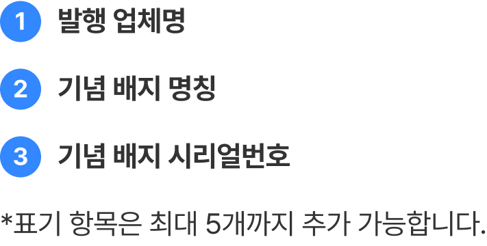 기념 배지